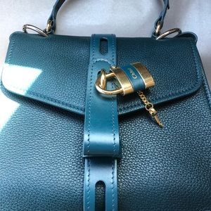 Brand new never worn Chloe turquoise bag